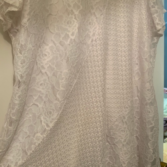 White floral dress - Picture 4 of 8